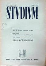 Studium. Anno XLIV N. 5/ Maggio 1948