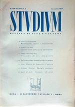 Studium Anno XLIII  N. 1/ Gennaio 1947