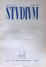 Studium. Anno XLIV n. 11/ Novembre 1948