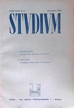 Studium. Anno XLIV n. 9/ Settembre 1948