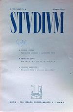 Studium. Anno XLIV N. 6/ Giugno 1948