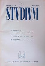 Studium. Anno XLIV n. 4/ Aprile 1948