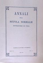 Annali della Scuola Normale Superiore di Pisa Serie III Vol V, 2 - 1975