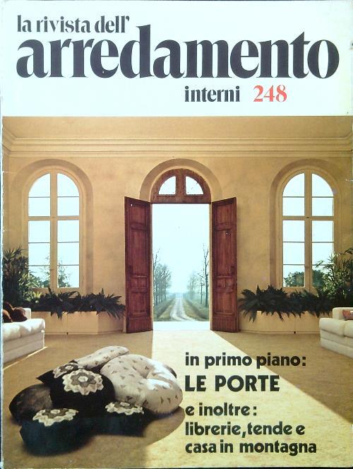 La rivista dell'arredamento interno 248 - copertina