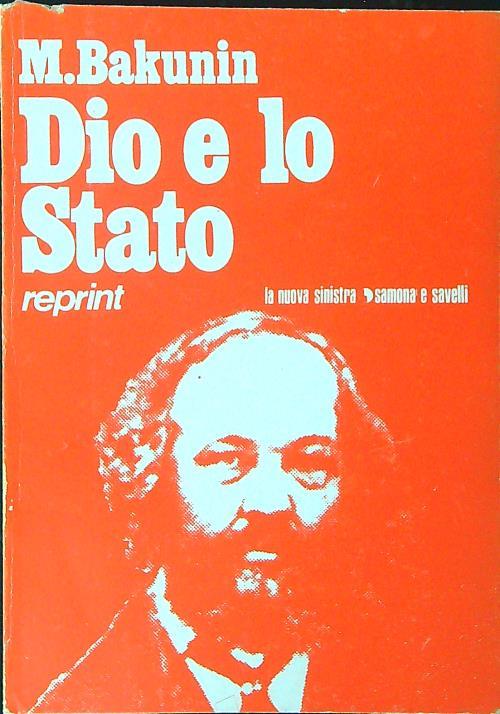 Dio e lo Stato - M. Bakunin - copertina