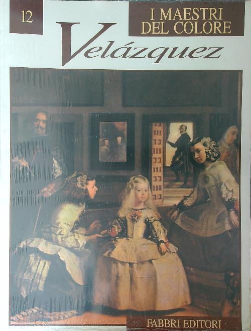 I  maestri del colore 12 Velazquez - copertina