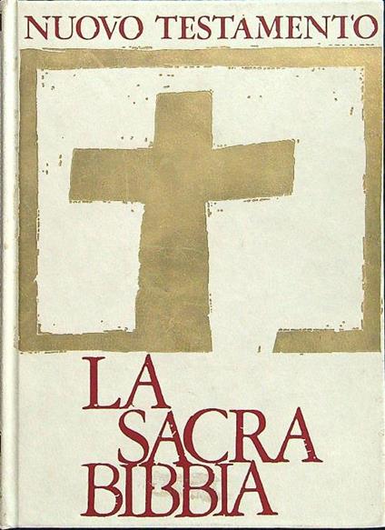 La Sacra Bibbia Nuovo testamento - copertina