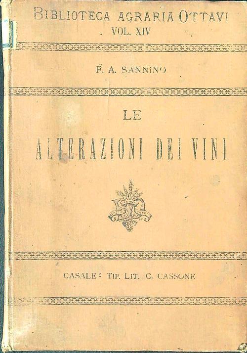 Le alterazioni dei vini