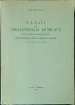 Saggi di organologia musicale