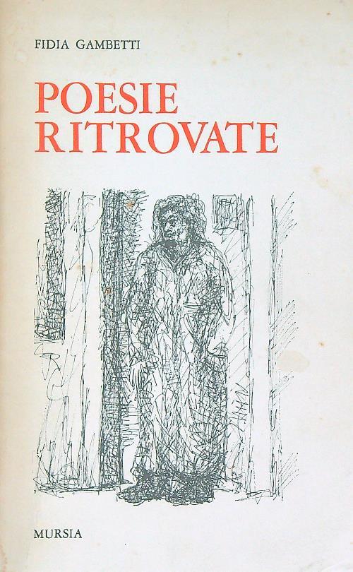 Poesie ritrovate - Fidia Gambetti - copertina