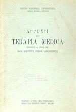 Appunti di terapia medica