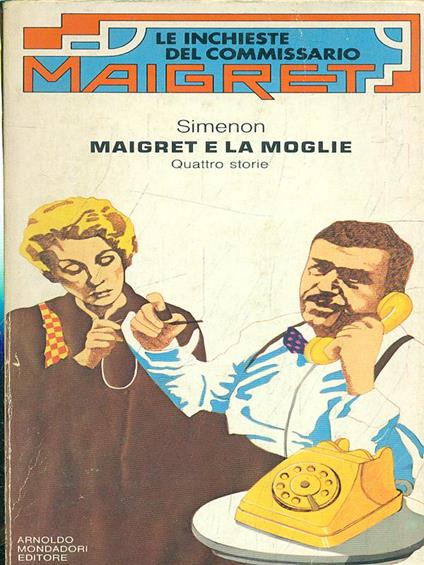 Maigret e la moglie - Georges Simenon - copertina