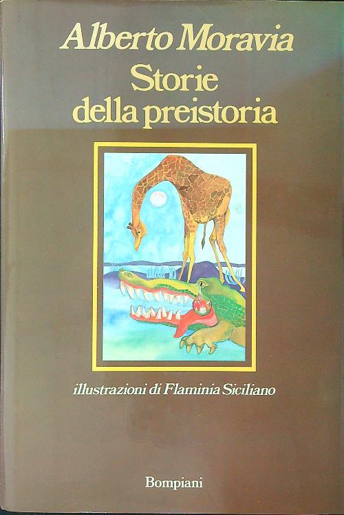 Storia della preistoria - Alberto Moravia - copertina