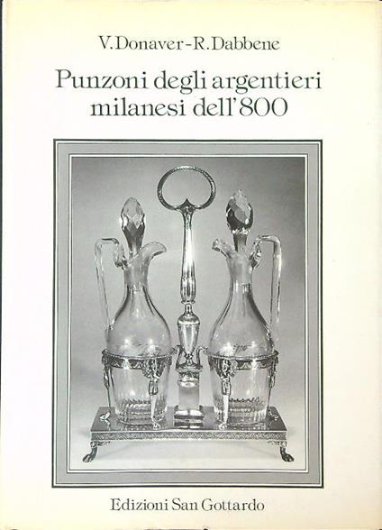 Punzoni degli argentieri - V. Donaver - copertina