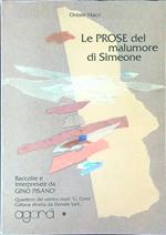 Le  prose del malumore di Simeone