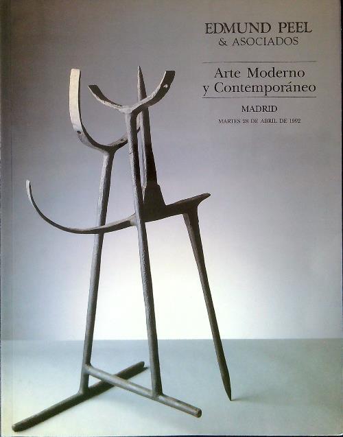 Arte Moderno y Contemporaneo - Madrid, Martes 28 de Abril de 1992