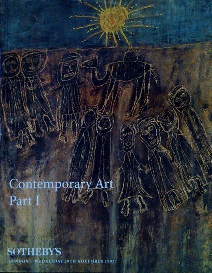 29th November 1995 - Contemporary Art Part I - copertina