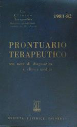 Prontuario terapeutico 1981-82