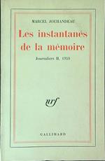 Les  instantanes de la memoire