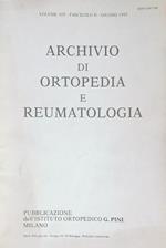 Archivio di Ortopedia e Reumatologia vol 105 fasc II - Giugno 1992