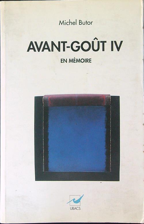 Avant-Gout IV En memoire