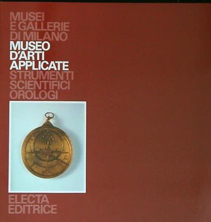 Museo di arti applicate. Strumenti scientifici Orologi - copertina