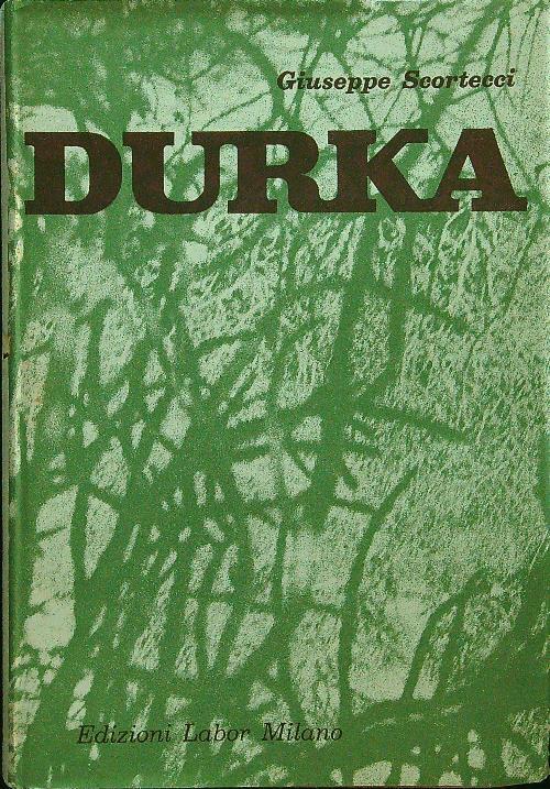 Durka - Giuseppe Scortecci - copertina