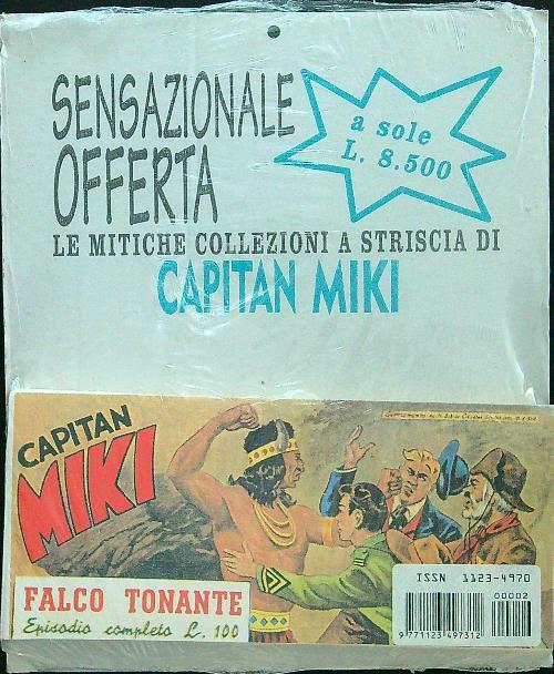 Capitan Miki Falco tonante - copertina