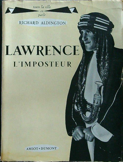 Lawrence l'imposteur - Richard Aldington - copertina