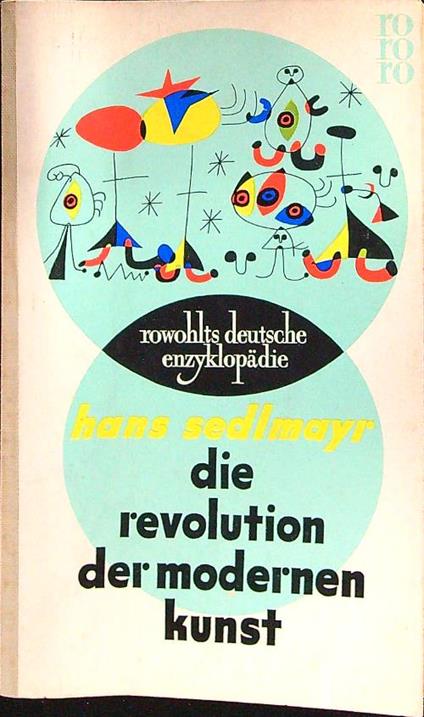 Die revolution der modernen kunst - Hans Sedlmayr - copertina