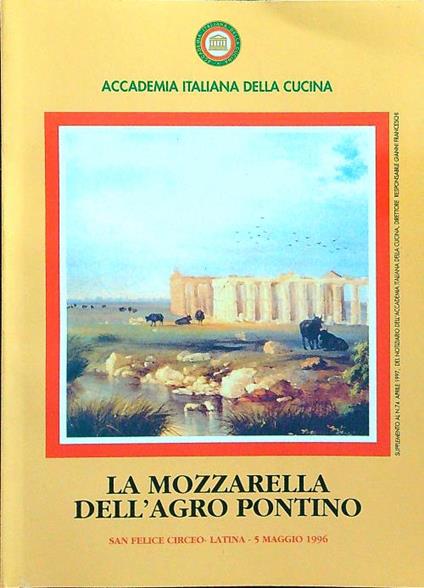 La mozzarella dell'agro pontino - copertina