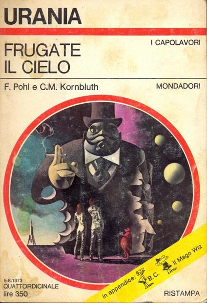 Frugate il cielo - F.- Kornblur, c.m. Pohl - copertina