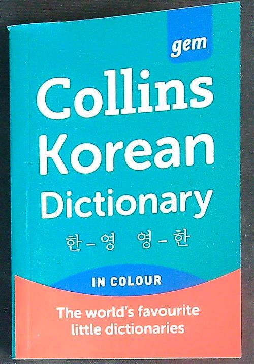 Collins Gem Korean Dictionary - copertina