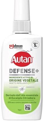 Autan Defense Plant Repellente Spray Antizanzare di Origine Vegetale 100ml