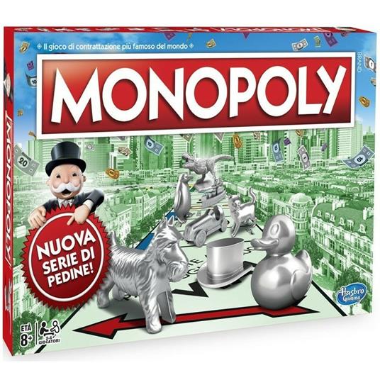 Monopoly Classic. Gioco da tavolo - Hasbro - Hasbro Gaming - Giochi di  ruolo e strategia - Giocattoli | laFeltrinelli
