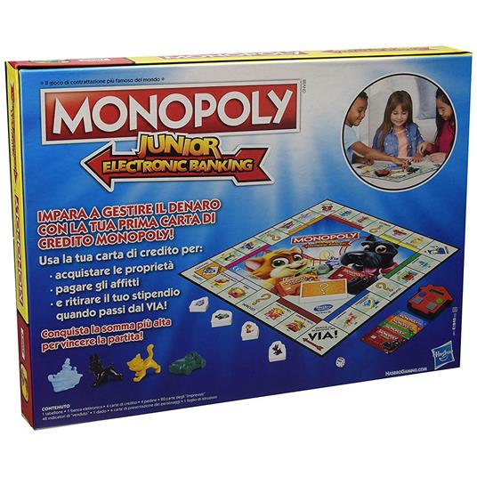 Monopoly Junior. Electronic Banking. Gioco da tavolo - 3