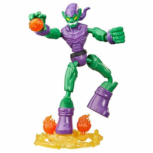 Spider-Man. Green Goblin Bend and Flex (Action Figure Flessibile 15cm)