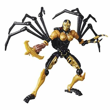 Hasbro Transformers Toys Generations War for Cybertron: Kingdom Deluxe, WFC-K5 Blackarachnia, Action Figure da 14 cm