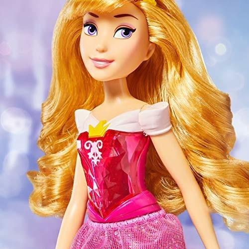 Hasbro Disney Princess Royal Shimmer - Bambola di Aurora, fashion doll con gonna e accessori - 4