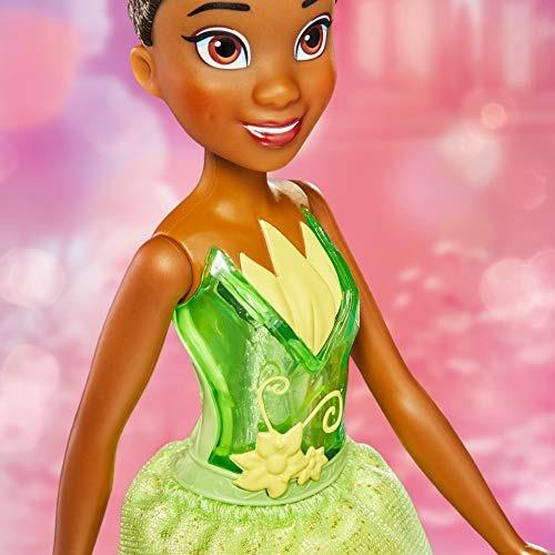 Hasbro Disney Princess Royal Shimmer- Bambola di Tiana, fashion doll con gonna e accessori - 2