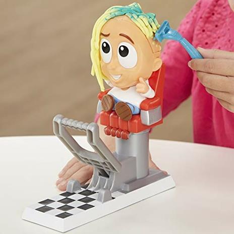 Play-Doh - Il Fantastico Barbiere, playset con 8 vasetti di pasta da modellare e accessori - 2