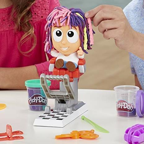 Play-Doh - Il Fantastico Barbiere, playset con 8 vasetti di pasta da modellare e accessori - 3