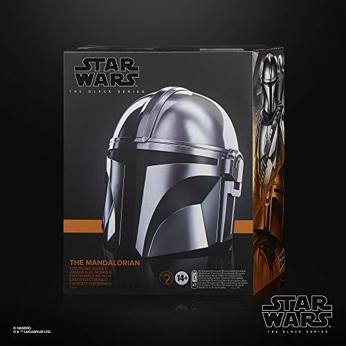 Hasbro Star Wars The Black Series, Casco Elettronico Premium The Mandalorian, replica, gioco di ruolo da collezione - 4