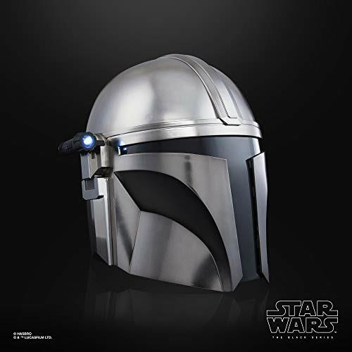 Hasbro Star Wars The Black Series, Casco Elettronico Premium The Mandalorian, replica, gioco di ruolo da collezione - 5