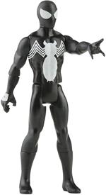 Hasbro Marvel Legends Series, Retro 375 Collection, Spider-Man Simbionte, action figure collezionabile da 9,5 cm