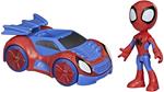 Hasbro Marvel Spidey e i Suoi Fantastici Amici - Spidey e Web-Crawler, action figure e veicolo