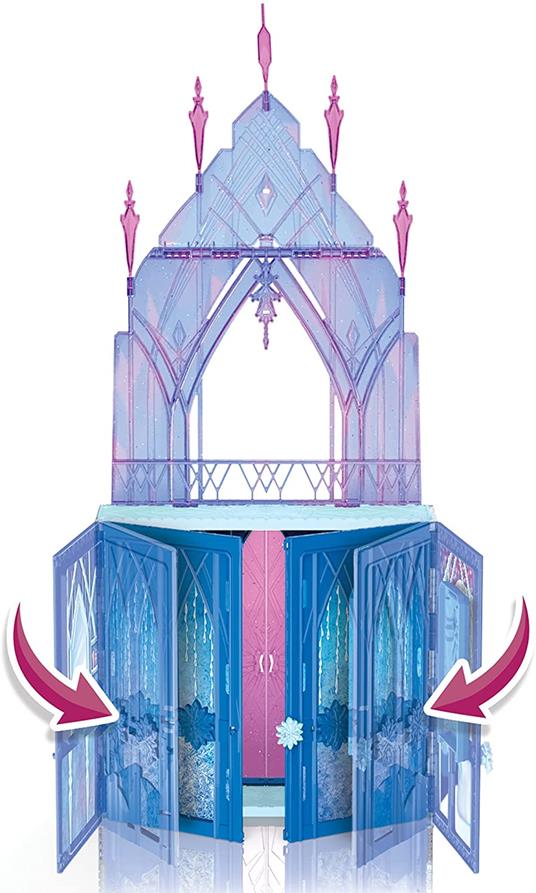 Hasbro Disney Frozen - Il Palazzo di Ghiaccio di Elsa richiudibile con  bambole di Elsa e Olaf, castello giocattolo pieghevole - Hasbro - Hasbro  Disney Princess - Bambole Fashion - Giocattoli | laFeltrinelli