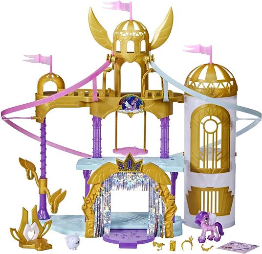 My Little Pony: Una Nuova Generazione,  Playset Deluxe, castello giocattolo da 56 cm con zipline - 2