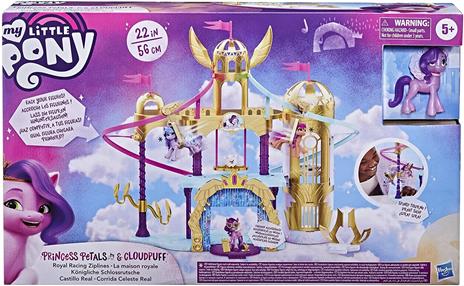 My Little Pony: Una Nuova Generazione,  Playset Deluxe, castello giocattolo da 56 cm con zipline - 3