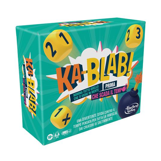 Ka-Blab! Gioco di società per famiglie, adolescenti e bambini dai 10 anni  in su (gioco in scatola Hasbro Gaming - Hasbro - Games - Giochi di ruolo e  strategia - Giocattoli | Feltrinelli